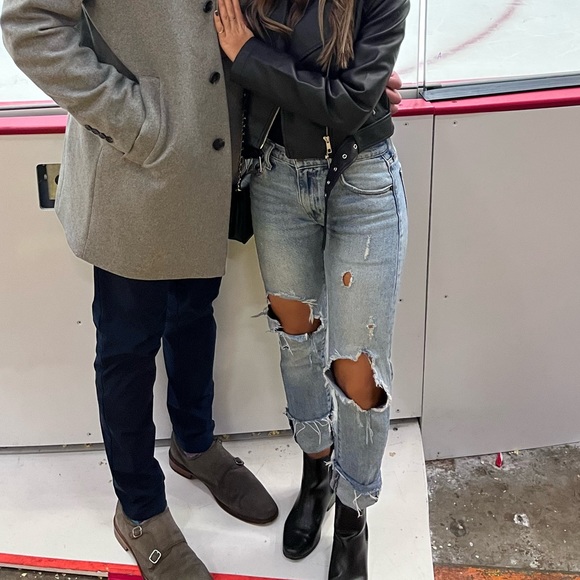 Levi 505 High Rise Straight Leg Jeans - Picture 6 of 6